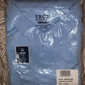Blue IZOD Schoolwear Collared Shirt. (XL) (quan:3)